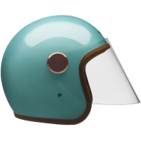 Casque Jet Hedon Epicurist Tide Turquoise Brillant