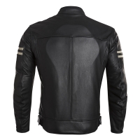 Blouson Cuir ELEVEIT Café Racer Classic Noir