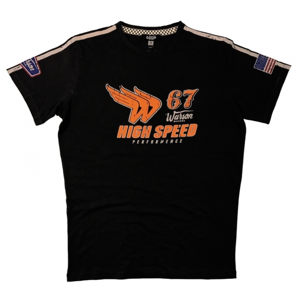 Tee-shirt Warson Motors High Speed 67 Carbone