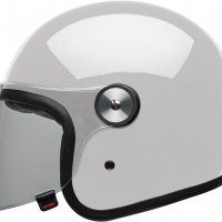Casque Jet Bell Riot Solid Blanc