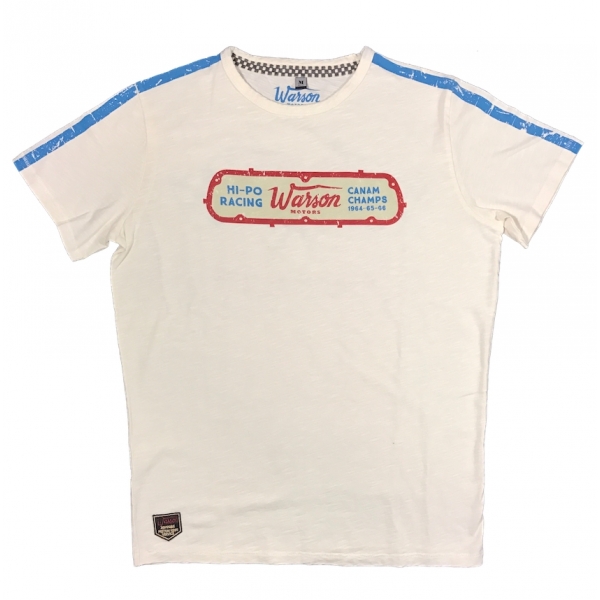 Tee-shirt Warson Motors Gasket Blanc