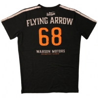 Tee-shirt Warson Motors Flying Arrow 68 Carbone