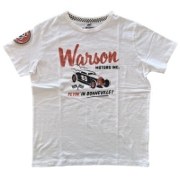Tee-shirt Warson Motors Racer Hot Rod Bonneville 
