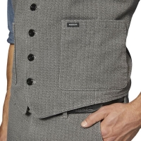 Gilet Moto Renforcée Tweed Vest Grey