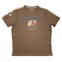 Tee-shirt Warson Motors Mustang 67 Brown 