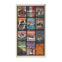 Foulard Cheche Von Dutch Poster Plaque US 90x120 