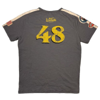 Tee-shirt Warson Motors Indian 48 Steel Gris