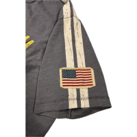 Tee-shirt Warson Motors Indian 48 Steel Gris