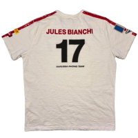 Tee-shirt Warson Motors Jules Bianchi blanc 