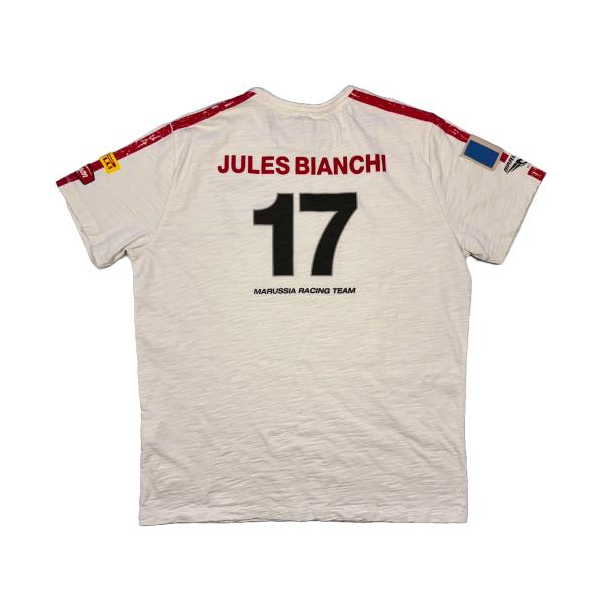 Tee-shirt Warson Motors Jules Bianchi blanc