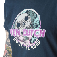 Tee-shirt von Dutch femme Skull Fleurs