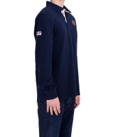 Polo Gulf Classic Nr9 Blue Manches Longues