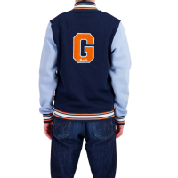 Veste Gulf Teddy Varsity Bleue Marine