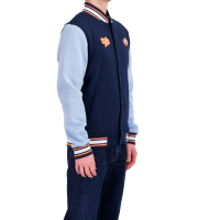 Veste Gulf Teddy Varsity Bleue Marine