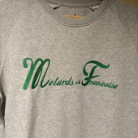 Sweat-Shirt MALF Motard à la Française Vert