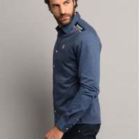 Chemise Navy DELAHAYE RACING French Driver 24h