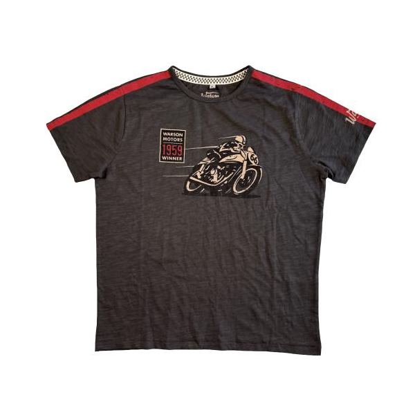 Tee-shirt Warson Motors Jo Siffert Motorcycle 1959