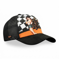 Casquette RFL Rock'nFreeLife N°219 Damier Pin Up