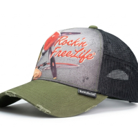 Casquette RFL Rock'nFreeLife N°216 Aviation Pinup 