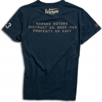 Tee-shirt Warson Motors Bomber Marine