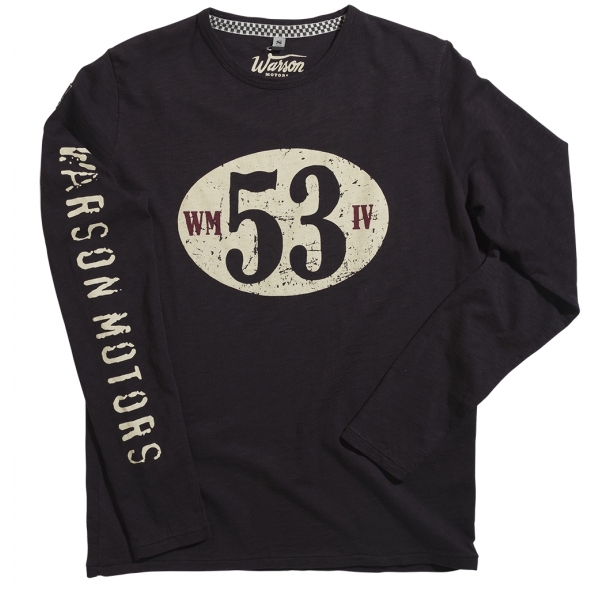 Tee-shirt Warson Motors Birdcage Ls Carbone