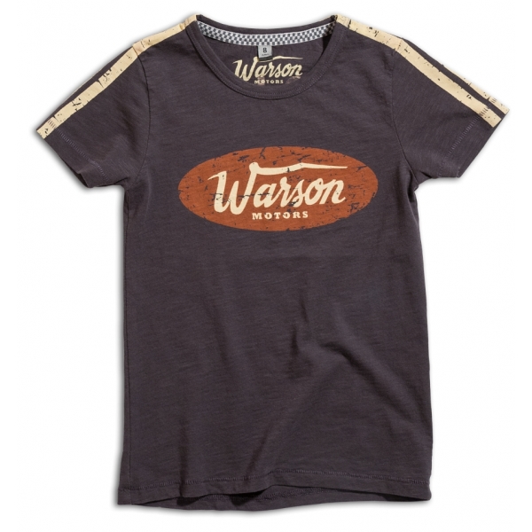 Tee-shirt Warson Motors Crew Carbone
