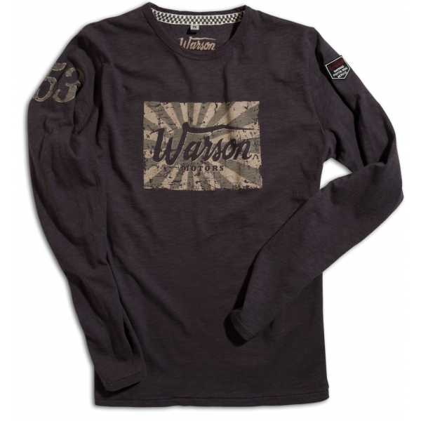 Tee-shirt Warson Motors Kamikaze Ls Carbone