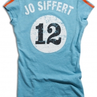 Tee-shirt femme Warson Motors Targa Gulf Blue