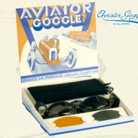 Lunettes cuir Aviator Goggle 4602