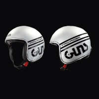 Casque Jet Pro Rider GUNS Blanc Brillant