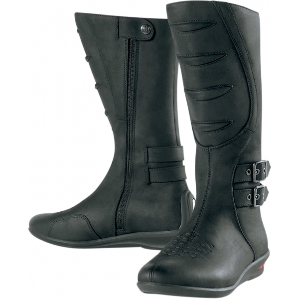 Bottes Cuir femme ICON SACRED Tall Boot Noir ou Marron