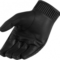 Gants Femme Cuir Kangourou ICON 1000 HELLA Short Noir