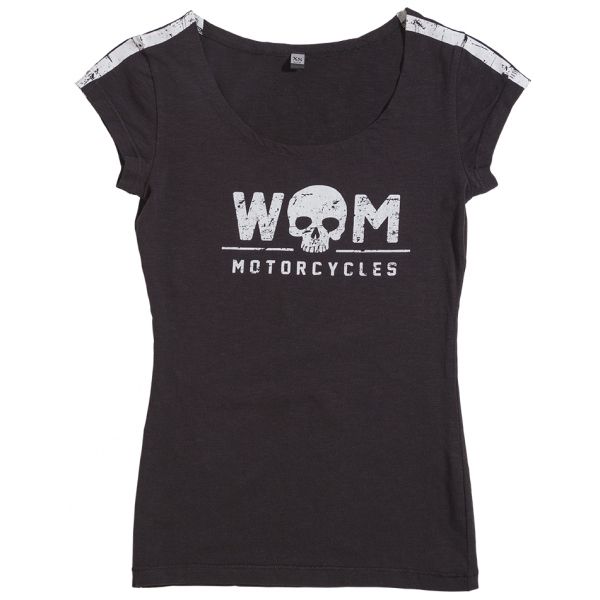 Tee-shirt Warson Motors femme Motorcycle black