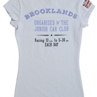 Tee-shirt Warson Motors Femme Brooklands Sky Blue